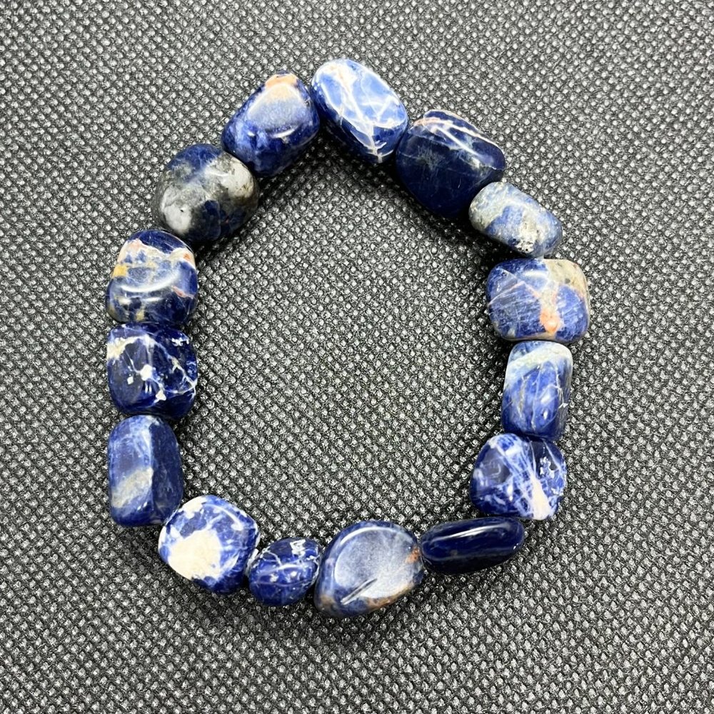 Sodalite Bracelet Handmade - Picture 2 of 3